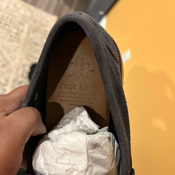 Cole Haan Men’s Plain Suede Toe Loafers: Size 11.5 M - Picture 4 of 7